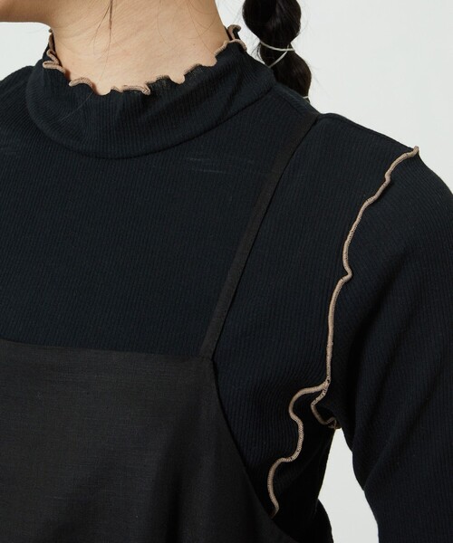 FREAK'S STORE（フリークスストア）の「シアーメロー5分袖Tシャツ（Tシャツ/カットソー・レディース・ホワイト/ブルーグリーン/ブラック・ﾌﾘ-）」の18枚目の写真