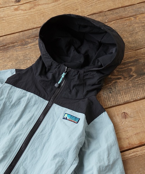 Franklin Climbing（フランクリンクライミング）の「【Franklin Climbing】KID'ｓマウンテンジャケット（マウンテンパーカー・キッズ・スカイブルー/ブラック/ベージュ・SMALL/X-LARGE/LARGE/MEDIUM/XX-LARGE）」の3枚目の写真
