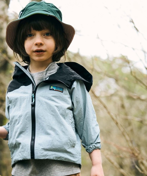 Franklin Climbing（フランクリンクライミング）の「【Franklin Climbing】KID'ｓマウンテンジャケット（マウンテンパーカー・キッズ・スカイブルー/ブラック/ベージュ・SMALL/X-LARGE/LARGE/MEDIUM/XX-LARGE）」の18枚目の写真