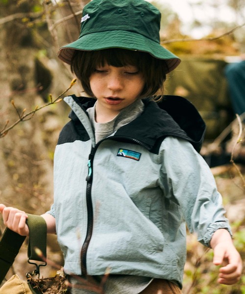 Franklin Climbing（フランクリンクライミング）の「【Franklin Climbing】KID'ｓマウンテンジャケット（マウンテンパーカー・キッズ・スカイブルー/ブラック/ベージュ・SMALL/X-LARGE/LARGE/MEDIUM/XX-LARGE）」の13枚目の写真