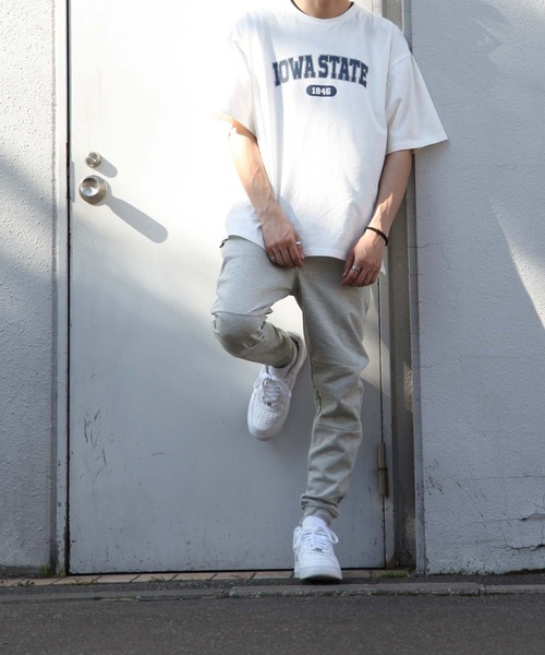 ZIP FIVE(ジップファイブ)の「【ZIP FIVE】ポンチ切替ジョガースウェットパンツ/ポンチ切り替えイージーケアジョガーパンツ(スウェットパンツ・メンズ・ブラック/ネイビー/グレー/カーキ/チャコール・SMALL/MEDIUM/LARGE/X-LARGE)」の20枚目の写真