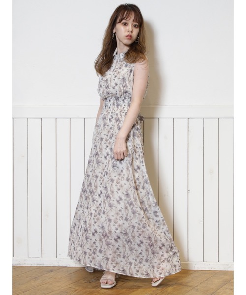 dazzlin（ダズリン）の「CHAMELEON FLOWERシャーリングワンピース（ワンピース・レディース・ベージュ/ピンク/モカ・FREE）」の19枚目の写真