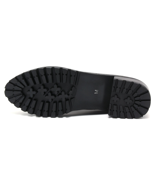 WHO'S WHO gallery(フーズフーギャラリー)の「チロリアンブーツ(ブーツ・レディース・ネイビー/ブラック・SMALL/MEDIUM/LARGE)」の4枚目の写真