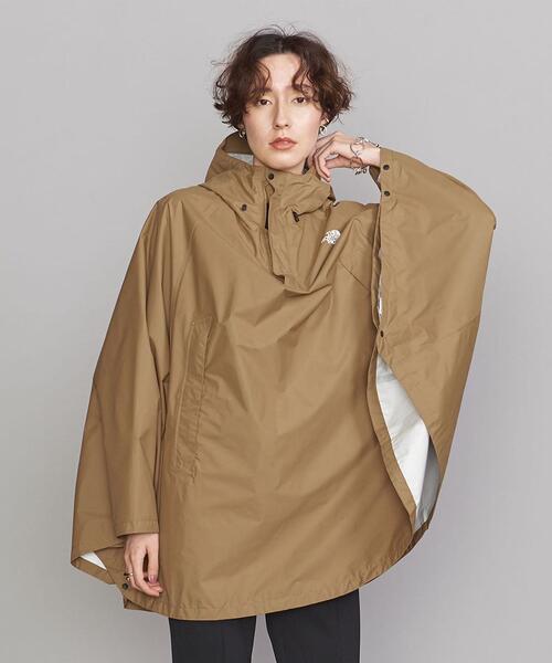 BEAUTY&YOUTH UNITED ARROWS（ビューティーアンドユースユナイテッドアローズ）の「【WEB限定】＜THE NORTH FACE（ザノースフェイス）＞アクセスポンチョ 21SS（ポンチョ・レディース・ブラック/ベージュ・MEDIUM）」の2枚目の写真