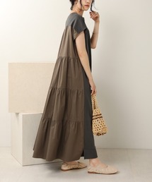 【WEB限定】バックシャンティアードワンピース