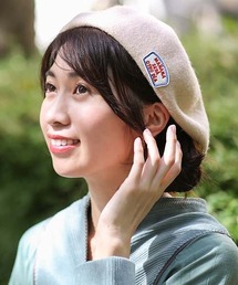 チチカカ | ワッペン付きベレー帽(ハンチング/ベレー帽)