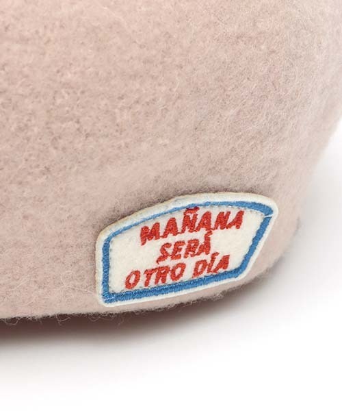 チチカカ(チチカカ)の「ワッペン付きベレー帽(ハンチング/ベレー帽・レディース・ブラック/パープル/ベージュ・FREE)」の13枚目の写真