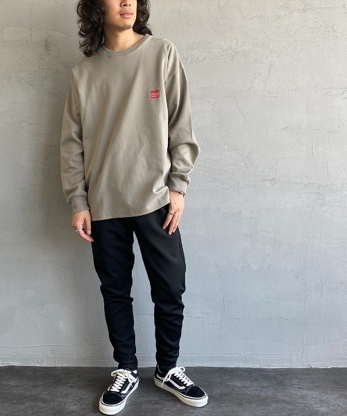 Manhattan Portage（マンハッタンポーテージ）の「[MANHATTAN PORTAGE/マンハッタンポーテージ] 別注 バックプリントロングスリーブＴシャツ（Tシャツ/カットソー・レディース・ホワイト/カーキ/ネイビー・L/XL/M）」の13枚目の写真