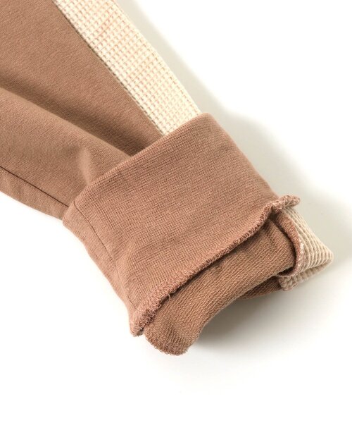 apres les cours（アプレレクール）の「/ライン/7days Style pants 10分丈（その他パンツ・キッズ・グレー/アイボリー/オレンジ・80/90/100/110/120/130）」の8枚目の写真