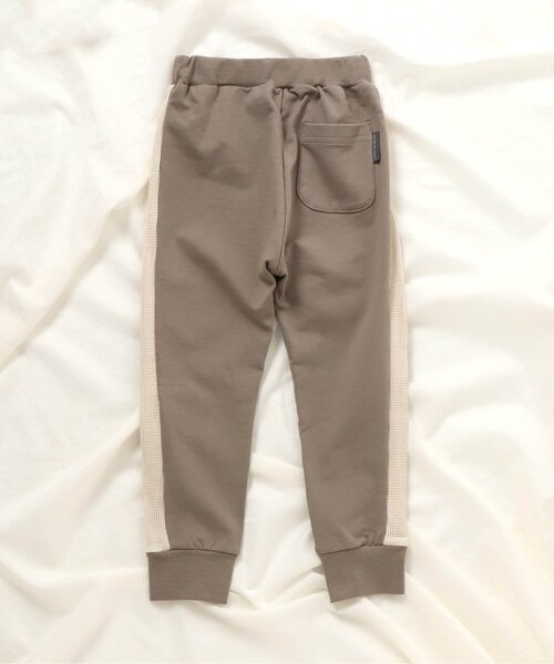 apres les cours（アプレレクール）の「/ライン/7days Style pants 10分丈（その他パンツ・キッズ・グレー/アイボリー/オレンジ・80/90/100/110/120/130）」の5枚目の写真
