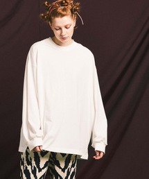 MAISON SPECIAL | 《ユニセックスアイテム》110/2サイロプレミアム天竺プライムオーバーロングスリーブTシャツ 【MAISON SPECIAL/メゾンスペシャル】(Tシャツ/カットソー)