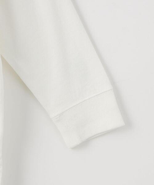 grn(ジーアールエヌ)の「【別注】TJ EX<grn outdoor (ジーアールエヌ アウトドア)>ポケットオーバーサイズロングスリーブ/ Tシャツ XS-S(Tシャツ/カットソー・キッズ・ブラック/ホワイト・XS(100-110)/S(120-130))」の5枚目の写真