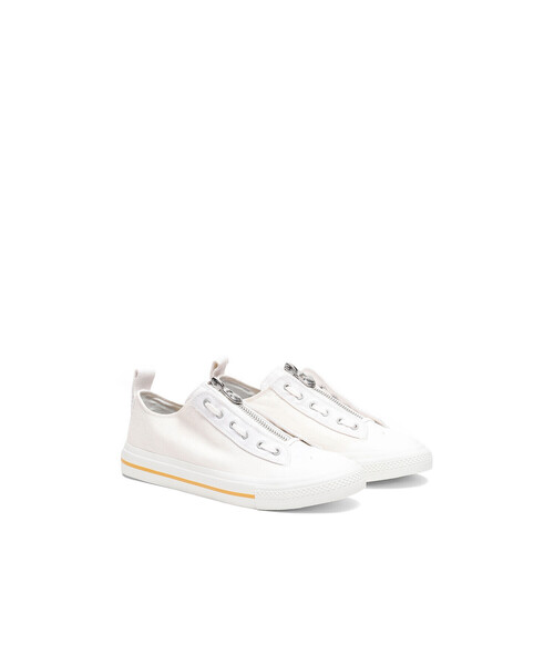 新品　ディーゼル DIESEL MIXマテリアル ローカット スニーカー Amazon.co.jp: [Diesel] (ディーゼル) レディース MIXマテリアル