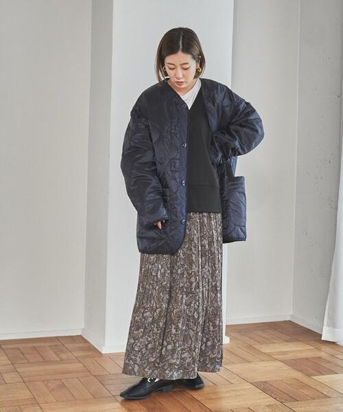 coen(コーエン)の「【ユニセックス】ミリタリーキルトジャケット#(ミリタリージャケット・レディース・ブラック/オリーブ・X-SMALL/SMALL/MEDIUM/LARGE)」の19枚目の写真