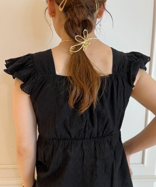 flower(フラワー)の「サニーブルームクリップ(バレッタ/ヘアクリップ・レディース・ゴールド・FREE)」の13枚目の写真