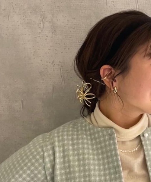 flower(フラワー)の「サニーブルームクリップ(バレッタ/ヘアクリップ・レディース・ゴールド・FREE)」の21枚目の写真