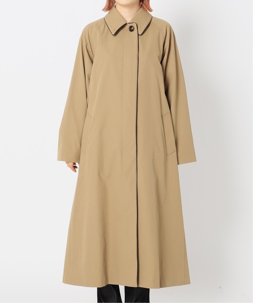 JOINT WORKS（ジョイントワークス）の「J-タスランシングルトレンチコート（ステンカラーコート・レディース・ライトブルー/ベージュ・FREE）」の6枚目の写真