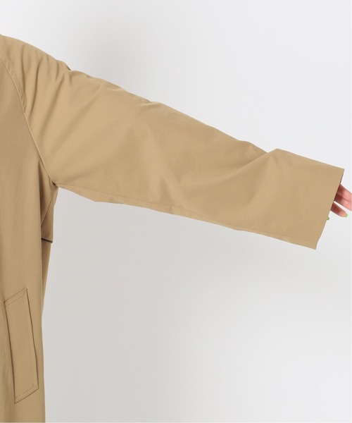 JOINT WORKS（ジョイントワークス）の「J-タスランシングルトレンチコート（ステンカラーコート・レディース・ライトブルー/ベージュ・FREE）」の10枚目の写真