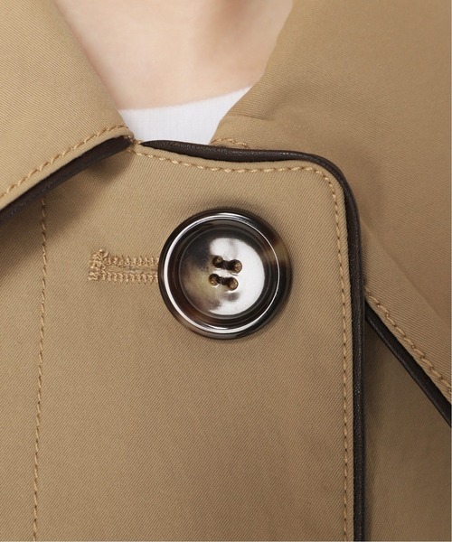 JOINT WORKS（ジョイントワークス）の「J-タスランシングルトレンチコート（ステンカラーコート・レディース・ライトブルー/ベージュ・FREE）」の19枚目の写真