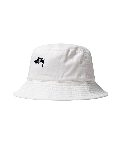 STUSSY（ステューシー）の「Stock Bucket Hat（ハット・メンズ・ナチュラル/ブラック/ホワイト系その他・L/XL/S/M）」の3枚目の写真