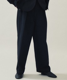 1タック デニムワイドパンツ/1TUCK DENIM WIDE PANTS