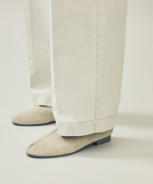 city(シティ)の「1タック デニムワイドパンツ/1TUCK DENIM WIDE PANTS(デニムパンツ・メンズ・グレー/ブラック・1/2)」の10枚目の写真