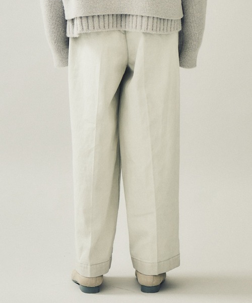 city(シティ)の「1タック デニムワイドパンツ/1TUCK DENIM WIDE PANTS(デニムパンツ・メンズ・グレー/ブラック・1/2)」の18枚目の写真