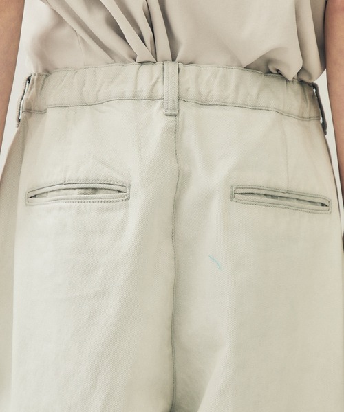 city(シティ)の「1タック デニムワイドパンツ/1TUCK DENIM WIDE PANTS(デニムパンツ・メンズ・グレー/ブラック・1/2)」の14枚目の写真