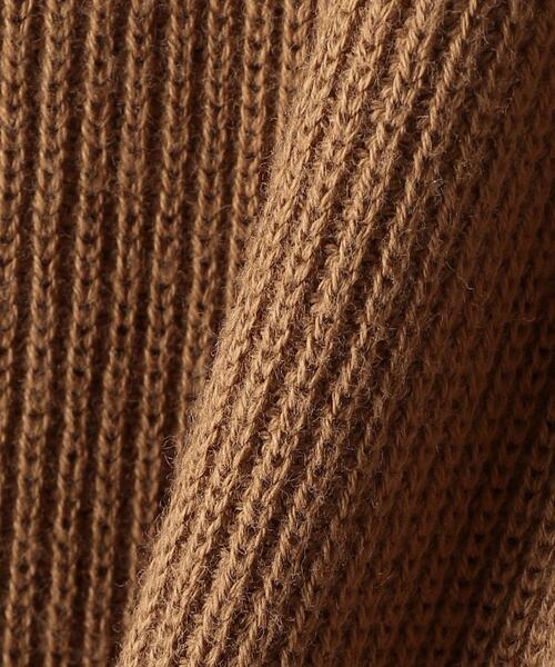 BEAUTY&YOUTH UNITED ARROWS(ビューティーアンドユースユナイテッドアローズ)の「BY ケーブル モックネックニットベスト -ウォッシャブル-(ベスト・レディース・ブラック/ブラウン/オフホワイト・FREE)」の17枚目の写真