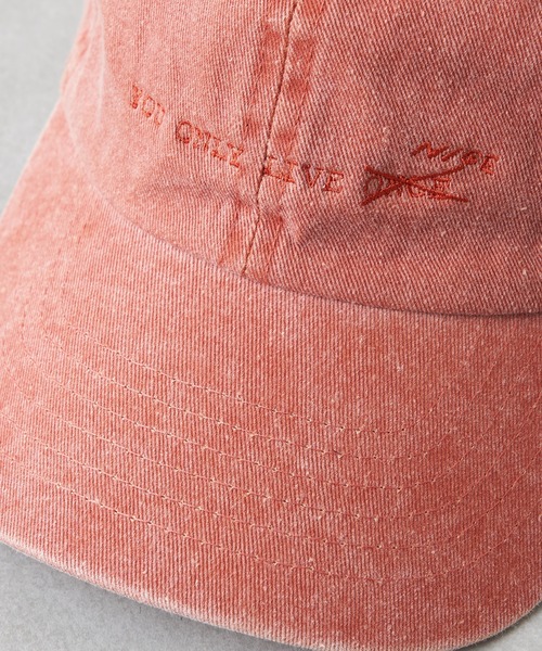 CIAOPANIC TYPY（チャオパニックティピー）の「刺繍ピグメントキャップ（キャップ・レディース・ネイビー/カーキ/オレンジ・ONE SIZE）」の12枚目の写真