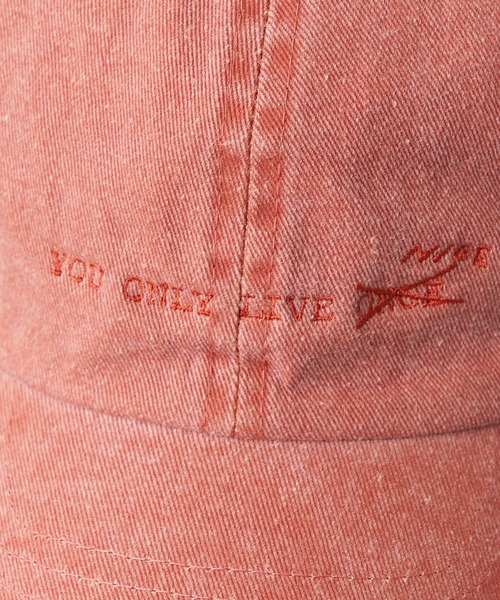 CIAOPANIC TYPY（チャオパニックティピー）の「刺繍ピグメントキャップ（キャップ・レディース・ネイビー/カーキ/オレンジ・ONE SIZE）」の13枚目の写真