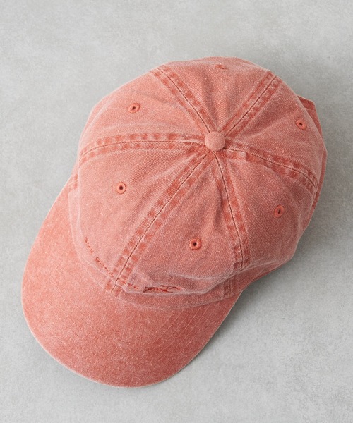 CIAOPANIC TYPY（チャオパニックティピー）の「刺繍ピグメントキャップ（キャップ・レディース・ネイビー/カーキ/オレンジ・ONE SIZE）」の15枚目の写真