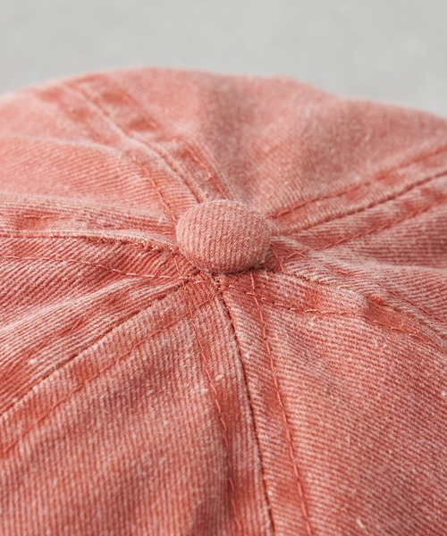 CIAOPANIC TYPY（チャオパニックティピー）の「刺繍ピグメントキャップ（キャップ・レディース・ネイビー/カーキ/オレンジ・ONE SIZE）」の16枚目の写真