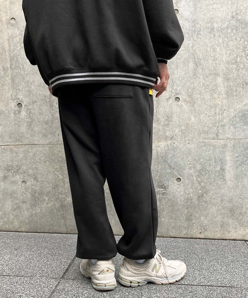Snap club（スナップクラブ）の「【Snap club】裏起毛ワンポイント刺繍ロゴ  スウェットパンツ（スウェットパンツ・メンズ・ライトブルー/ブラック/オートミール/ネイビー/グリーン系その他/オレンジ/ダークベージュ/パープル系/グレー系/ブルー系/イエロー系/ピンク系/ブラック系/グリーン系・FREE）」の19枚目の写真