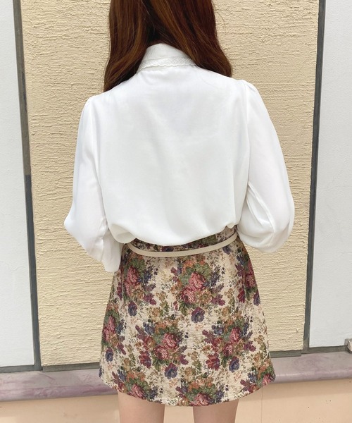 apres jour（アプレジュール）の「レースボウタイブラウス【ZOZOTOWN限定アイテム】（シャツ/ブラウス・レディース・ブラック/オフホワイト/アイボリー・X-LARGE/フリー）」の11枚目の写真