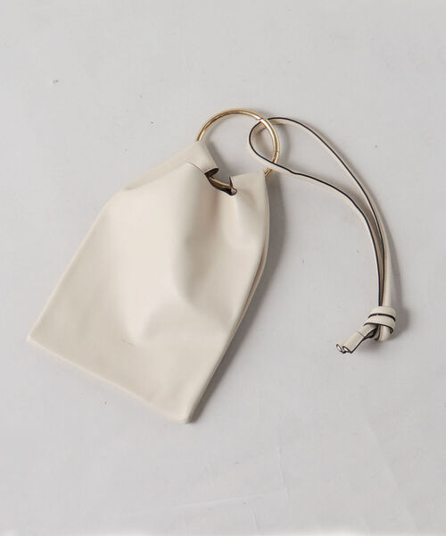 ORSETTO(オルセット)の「【ORSETTO/オルセット】2WAYリングBAG(ショルダーバッグ・レディース・オフホワイト/ブラック・FREE)」の16枚目の写真