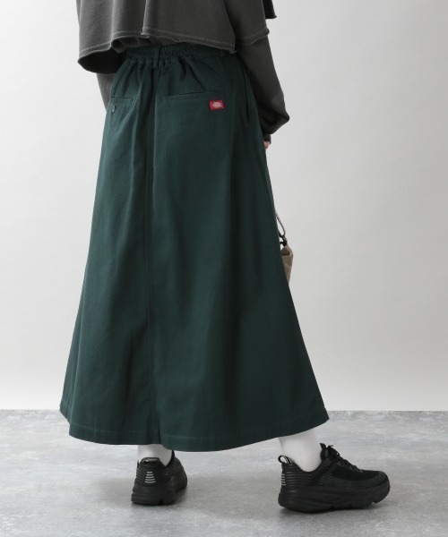 Dickies（ディッキーズ）の「【Dickies/ディッキーズ】チノフレアスカート/949726（スカート・レディース・ベージュ/オフホワイト/グリーン・FREE）」の5枚目の写真