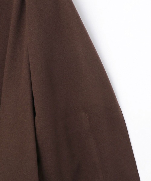 NICOLE white（ニコルホワイト）の「ボタンレス カットメルトンコート（その他アウター・レディース・ブラック/ブラウン/アイボリー/モカ・FREE）」の21枚目の写真