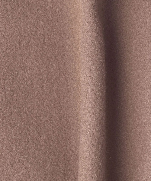 NICOLE white（ニコルホワイト）の「ボタンレス カットメルトンコート（その他アウター・レディース・ブラック/ブラウン/アイボリー/モカ・FREE）」の14枚目の写真