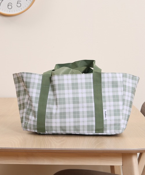 emesuelee(エメスーリー)の「レジかご用バッグ エコバッグ 大容量 便利 使いやすい(エコバッグ/サブバッグ・レディース・B/グリーン/グレー/ベージュ/A/ブラック・フリー)」の18枚目の写真