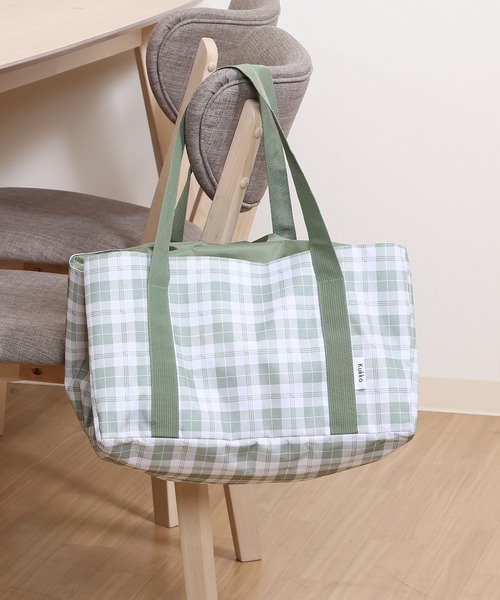 emesuelee(エメスーリー)の「レジかご用バッグ エコバッグ 大容量 便利 使いやすい(エコバッグ/サブバッグ・レディース・B/グリーン/グレー/ベージュ/A/ブラック・フリー)」の19枚目の写真