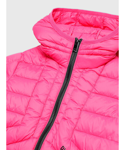 DIESEL（ディーゼル）の「DIESEL KID ジュニア ダウンジャケット リアルダックダウン（ダウンジャケット/コート・キッズ・カーキ/ピンク/パープル/オレンジ/ブラック/ライム・10Y/14Y/6Y/12Y/4Y/8Y）」の9枚目の写真