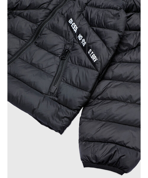 DIESEL（ディーゼル）の「DIESEL KID ジュニア ダウンジャケット リアルダックダウン（ダウンジャケット/コート・キッズ・カーキ/ピンク/パープル/オレンジ/ブラック/ライム・10Y/14Y/6Y/12Y/4Y/8Y）」の15枚目の写真