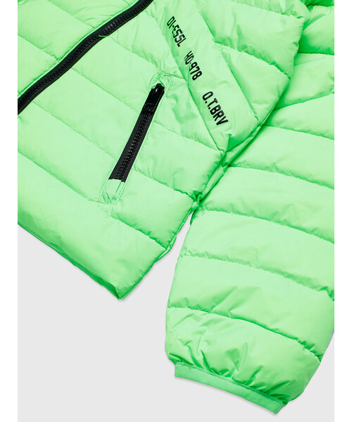 DIESEL（ディーゼル）の「DIESEL KID ジュニア ダウンジャケット リアルダックダウン（ダウンジャケット/コート・キッズ・カーキ/ピンク/パープル/オレンジ/ブラック/ライム・10Y/14Y/6Y/12Y/4Y/8Y）」の18枚目の写真