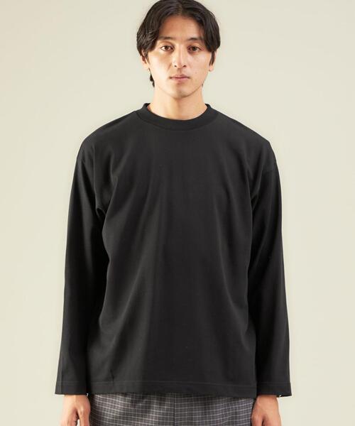 green label relaxing(グリーンレーベルリラクシング)の「<green label relaxing>GIZA クルーネック 長袖 カットソー(Tシャツ/カットソー・メンズ・ブラック/オレンジ系その他/ホワイト/ダークグリーン・S/M/L/XL)」の16枚目の写真