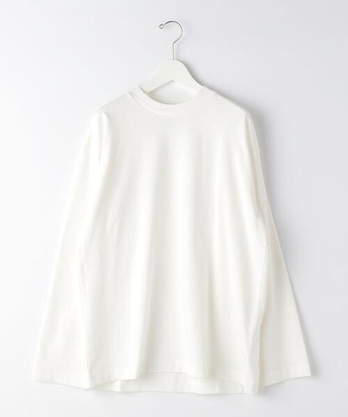 green label relaxing(グリーンレーベルリラクシング)の「<green label relaxing>GIZA クルーネック 長袖 カットソー(Tシャツ/カットソー・メンズ・ブラック/オレンジ系その他/ホワイト/ダークグリーン・S/M/L/XL)」の12枚目の写真