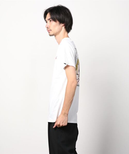 VANS（バンズ）の「HIBARIKUN S/S TEE WHITE 121H1010807（Tシャツ/カットソー・メンズ・ホワイト・XXL/M/XL/L）」の3枚目の写真