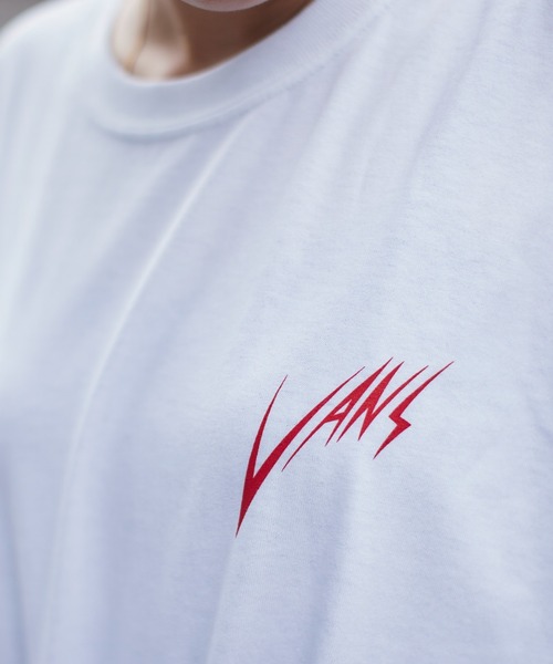 VANS（バンズ）の「HIBARIKUN S/S TEE WHITE 121H1010807（Tシャツ/カットソー・メンズ・ホワイト・XXL/M/XL/L）」の4枚目の写真