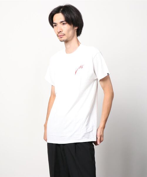 VANS（バンズ）の「HIBARIKUN S/S TEE WHITE 121H1010807（Tシャツ/カットソー・メンズ・ホワイト・XXL/M/XL/L）」の6枚目の写真