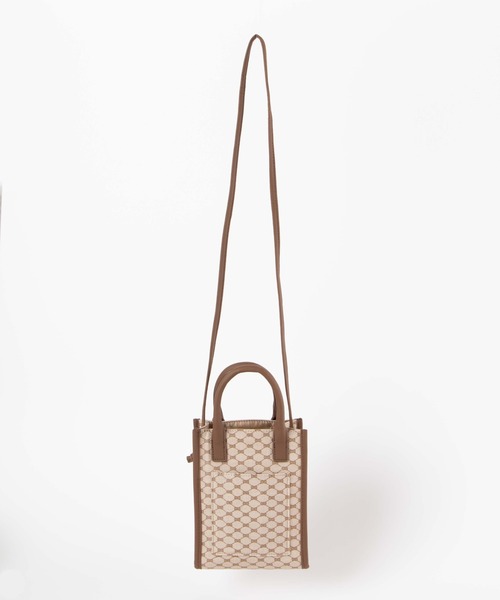 WEGO（ウィゴー）の「WEGO/パイピングハンドルショルダー（ショルダーバッグ・レディース・ブラック系その他/グリーン/ホワイト系その他/その他1/ブラック・FREE）」の22枚目の写真